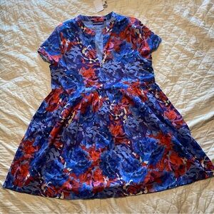 Anthropologie - Ro’s Garden - Bikaner Floral Dress - 100% Cotton